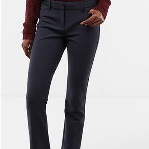 Express Columnist barely boot midrise-navy blue